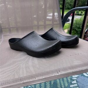 Birkenstock Black Clog sz 44 9.5